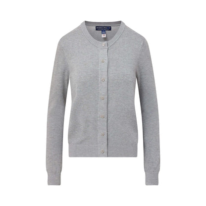 Women's Grey Adaptive Magnetic Front Knit Cardigan Sweater by MagnaReady®