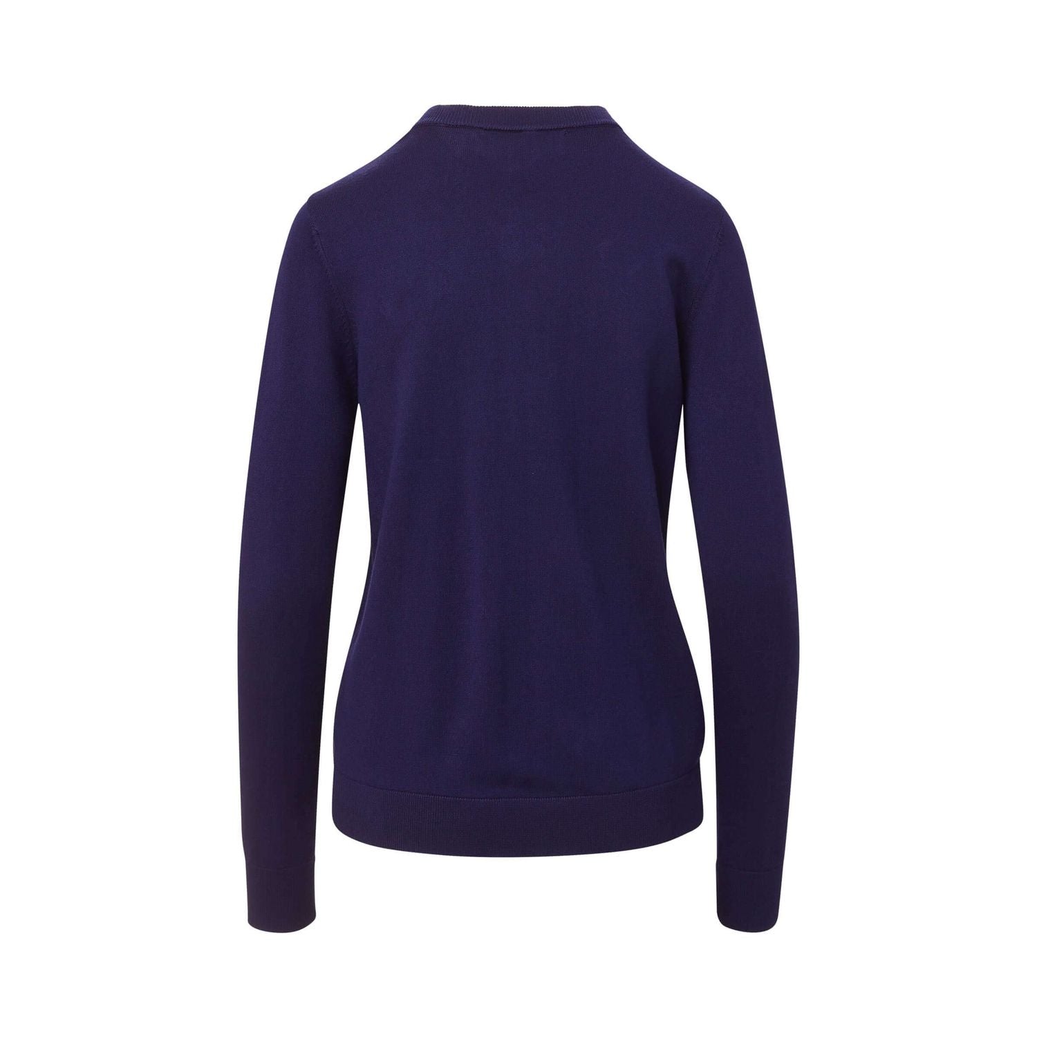 Women's Navy Adaptive Magnetic Front Knit Cardigan Sweater by MagnaReady®